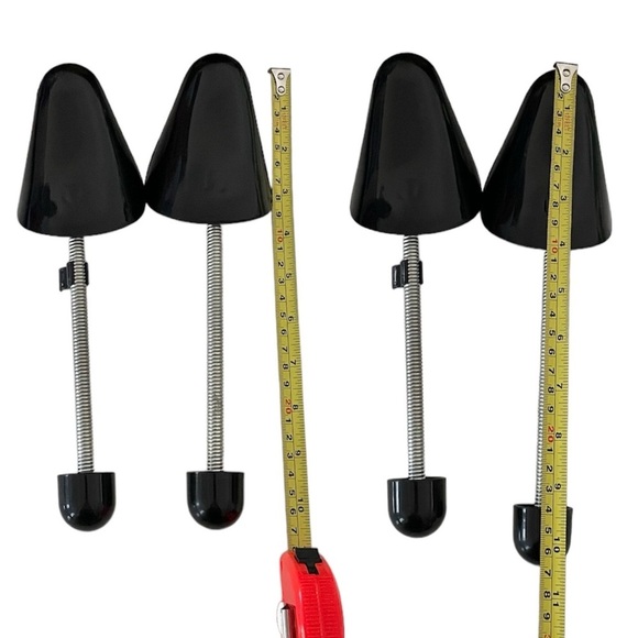 Black Plastic Spring Shoe Tree Women’s Shoe Horn Stretcher - fits up to size 9 - Picture 3 of 15